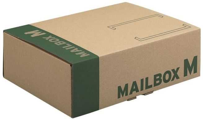 Paketbox "Post" portooptimiert, braun 331 x 241 x 104 mm (DIN C4)