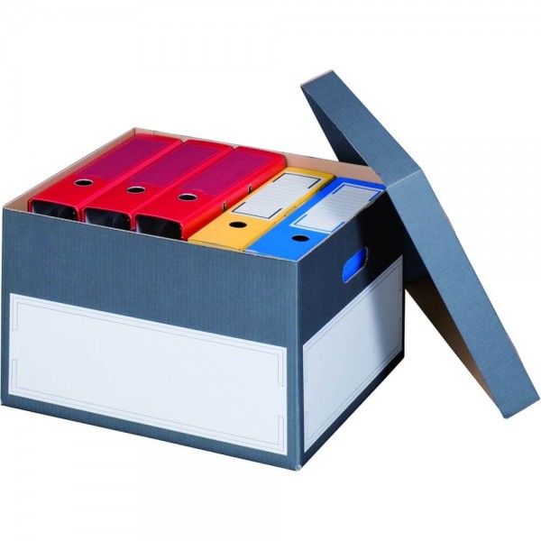 Color Archiv-Box Ordner, anthrazit