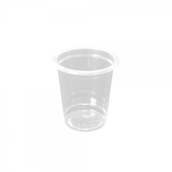 transparenter Trinkbecher PET 0,02 l (Schnapsglas)