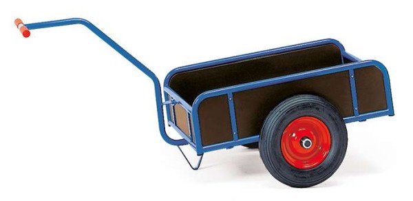 Fetra Handwagen pulverbeschichtetes Stahlrohr, 845 x 545 mm, Vollgummireifen