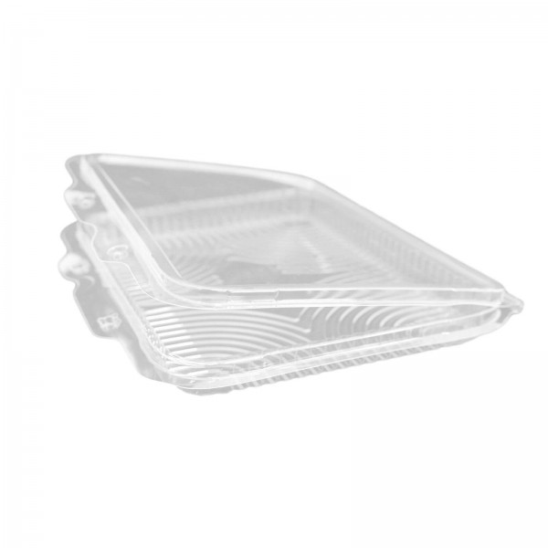 Transparente Salatschale (Haushaltsklappbox) OPS 200 x 145 x 20 mm