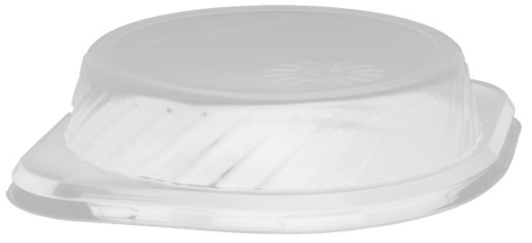 Deckel transparent für Mehrweg Suppenterrine 500 ml (Ø 150 x 30 mm)